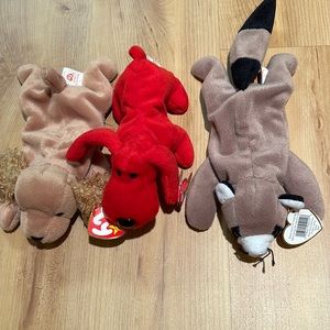 Beanie babies w/ PVC pellets